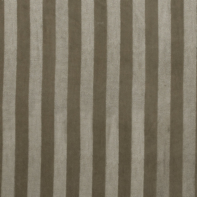 Golden Beige Awning Striped Cotton Upholstery Velveteen