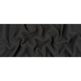 Black Coffee Twill Wool Double Cloth
