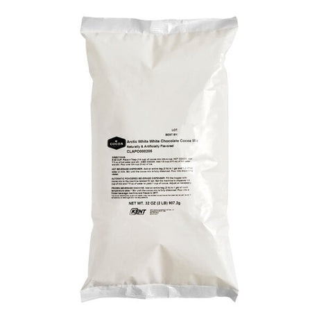 Cocoa Classics Arctic White Chocolate Cocoa Mix 2 lb. - 6/Case