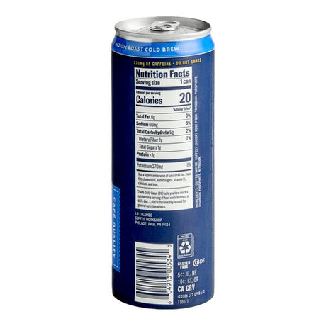 La Colombe Black Cold Brew Coffee 11 fl. oz. - 12/Case