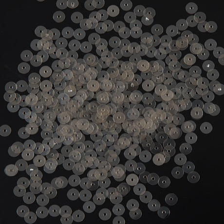 Bag of Beige Transparent Bright Loose Sequins - 5mm