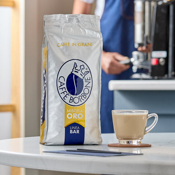 Caffe Borbone Gold Blend Whole Bean Espresso 2.2 lb. - 6/Case