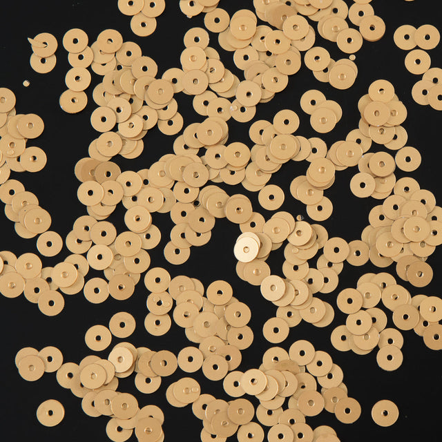 Bag of Gold Dull-Bright Loose Sequins - 5mm