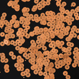 Bag of Pumpkin Dull-Bright Loose Sequins - 5mm