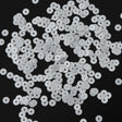 Bag of Silver Dull-Bright Loose Sequins - 5mm