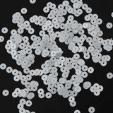 Bag of Silver Dull-Bright Loose Sequins - 5mm