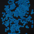 Bag of Blue Dull-Bright Loose Sequins - 5mm