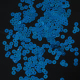 Bag of Blue Dull-Bright Loose Sequins - 5mm