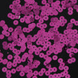 Bag of Fuchsia Color Loose Sequins with Silver Back - 5mm