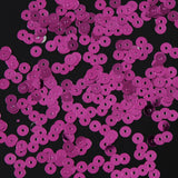 Bag of Fuchsia Color Loose Sequins with Silver Back - 5mm
