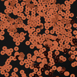 Bag of Purmpkin Color Loose Sequins with Silver Back - 5mm