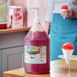 Hawaiian Shaved Ice Cherry Snow Cone Syrup 1 Gallon - 4/Case