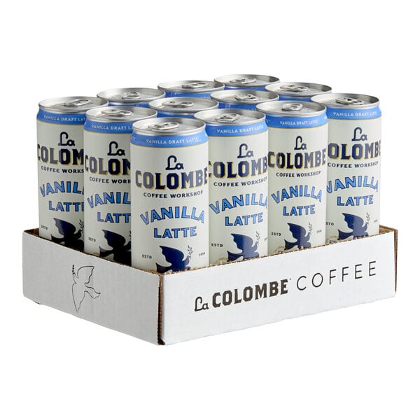 La Colombe Vanilla Draft Latte 11 fl. oz. - 12/Case
