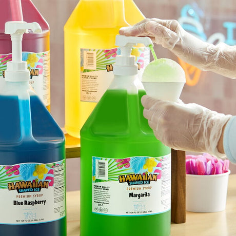 Hawaiian Shaved Ice Margarita Snow Cone Syrup 1 Gallon