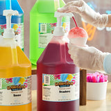 Hawaiian Shaved Ice Strawberry Snow Cone Syrup 1 Gallon