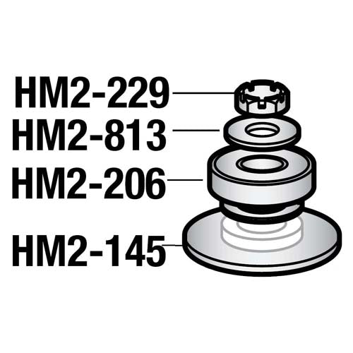 Ball Bearing For Hobart Mixers A120 A200 OEM # BB-20-18