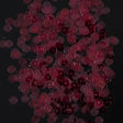 Bag of Ruby Transparent Bright Loose Sequins - 6mm