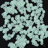 Bag of Tea Green Dull-Bright Loose Sequins - 6mm