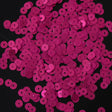 Bag of Fuchsia Dull-Bright Loose Sequins - 6mm
