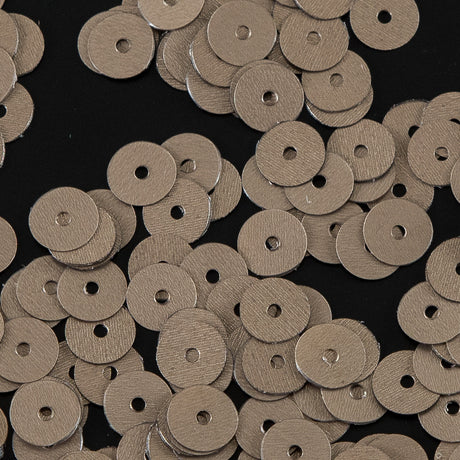 Bag of Antique Gold Dull-Bright Loose Sequins - 6mm