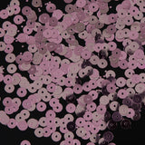 Bag of Pink Color Loose Sequins with Silver Back - 6mm