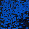 Bag of Blue Color Loose Sequins with Silver Back - 6mm