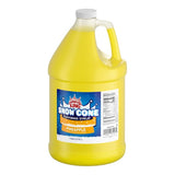 Carnival King Pineapple Snow Cone Syrup 1 Gallon - 4/Case
