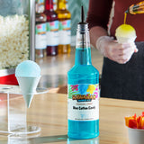 Hawaiian Shaved Ice Blue Cotton Candy Snow Cone Syrup 32 fl. oz.