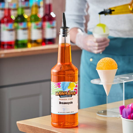 Hawaiian Shaved Ice Dreamsycle Snow Cone Syrup 32 fl. oz.