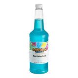 Hawaiian Shaved Ice Blue Cotton Candy Snow Cone Syrup 32 fl. oz. - 12/Case