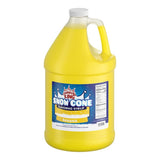 Carnival King 1 Gallon Banana Snow Cone Syrup - 4/Case