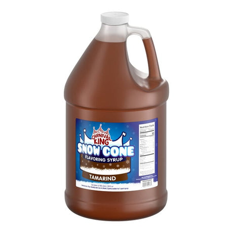 Carnival King 1 Gallon Tamarind Snow Cone Syrup - 4/Case