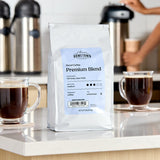 Hometown Provisions Premium Blend Whole Bean Decaf Coffee 2 lb. - 5/Case
