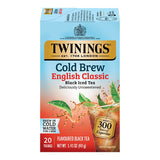 Twinings English Classic Cold Brewed Iced Tea Bags - 20/Box