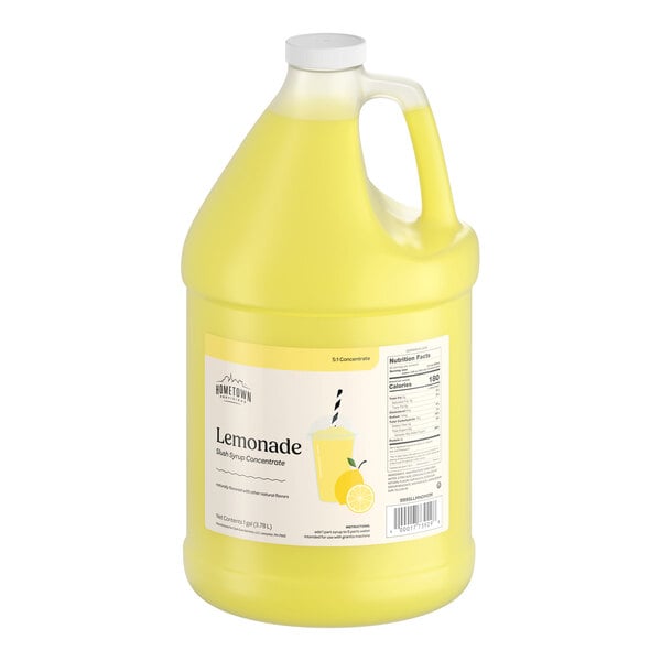 Hometown Provisions Lemonade Slushy 5:1 Concentrate 1 Gallon - 4/Case