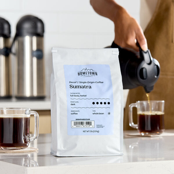 Hometown Provisions Sumatra Decaf Whole Bean Coffee 2 lb.
