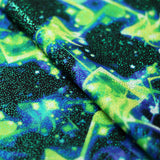 Sound Of Music Nylon Spandex Fabric - Music Notes Print, 58/60" Width (1 Yard)