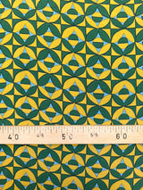 Silk Crepe Multicolour Printed Fabric