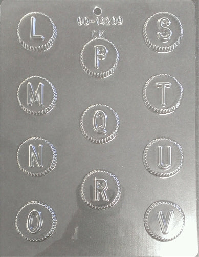 L-V Chocolate Coin Mold
