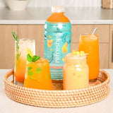 Smartfruit Rekindle Peach and Mango Refresher Beverage 1:1 Concentrate 48 fl. oz. - 6/Case