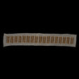 Gold Mesh Beaded & Rhinestone Applique - 18"