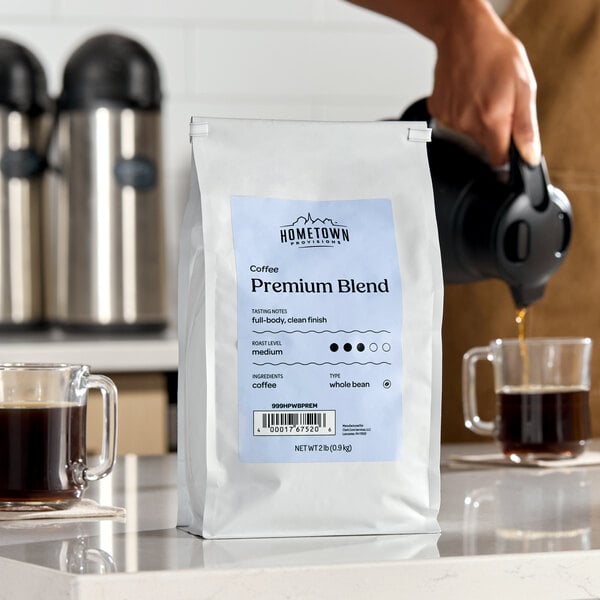 Hometown Provisions Premium Blend Whole Bean Coffee 2 lb.
