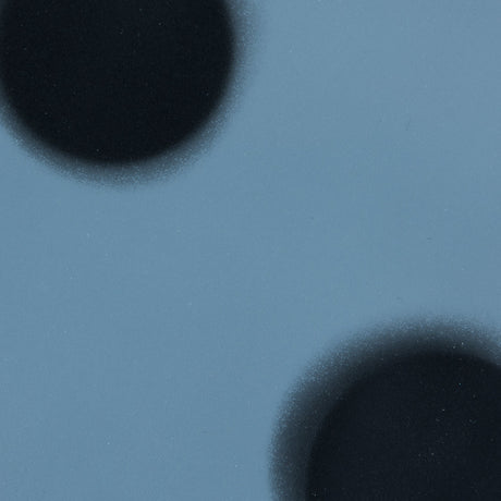 Famous NYC Designer Baby Blue Polka Dot Vinyl