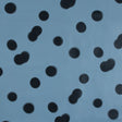 Famous NYC Designer Baby Blue Polka Dot Vinyl
