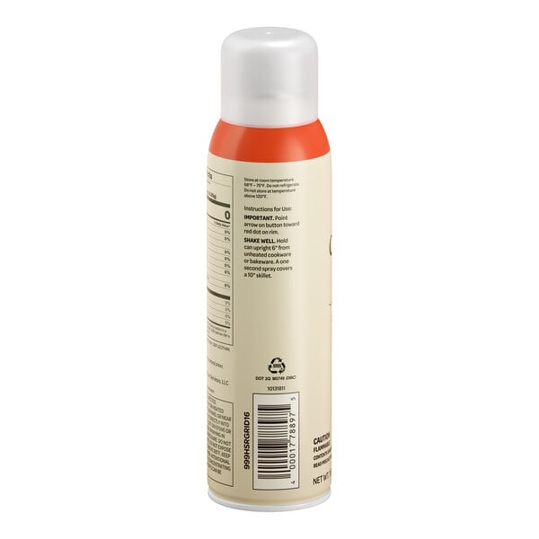Hometown Provisions Grid Iron Panini Grill and Waffle Iron Release Spray 16 oz. - 6/Case