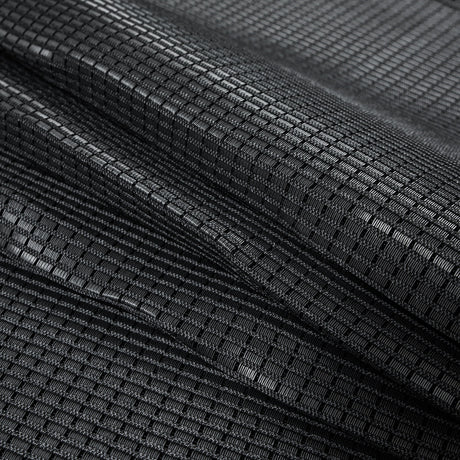 Alexander Wang Silver and Black Ribbed Novelty Double Knit