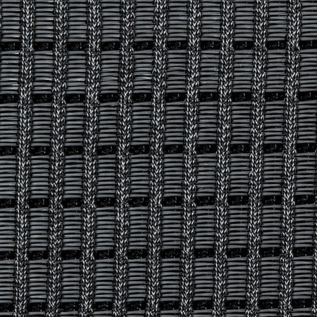 Alexander Wang Silver and Black Ribbed Novelty Double Knit