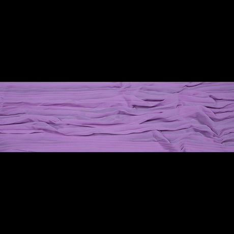 Accordion Pleated Chiffon - Easter Egg Purple - Etereo Collection
