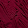 Accordion Pleated Chiffon - Rhododendron Red - Etereo Collection