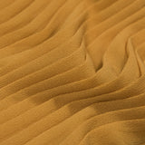 Accordion Pleated Chiffon - Mineral Yellow - Etereo Collection